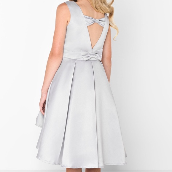 Paisley of London Belle Silver Grey Dress – Size 10 (134 cm chest) | Flower Girl - Picture 2 of 3